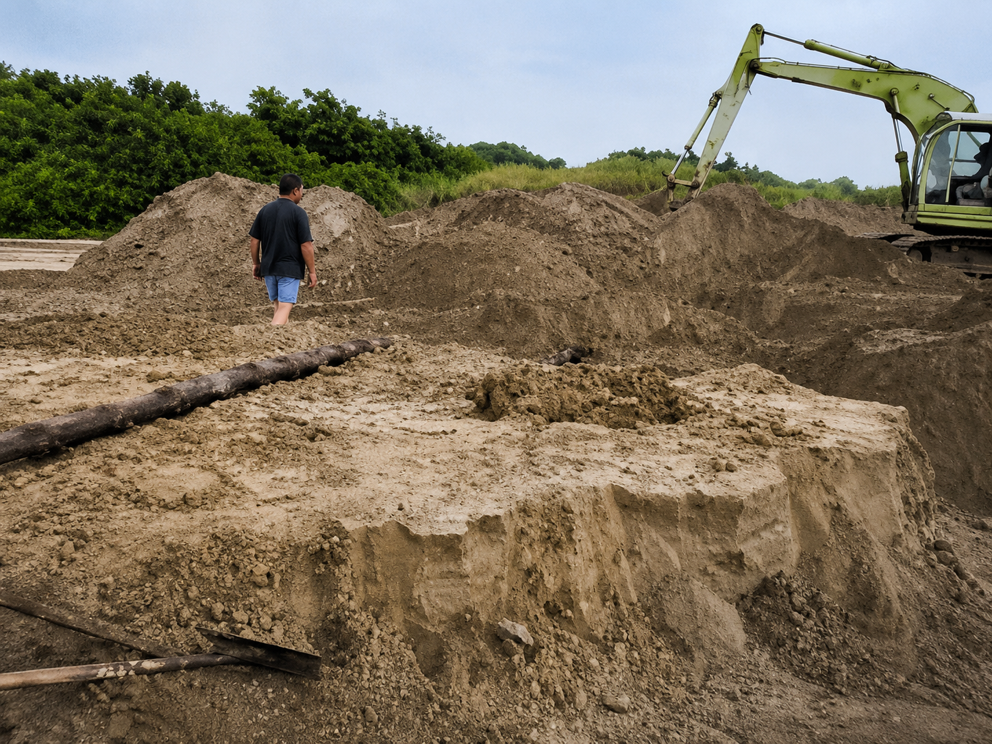 Beach works operations